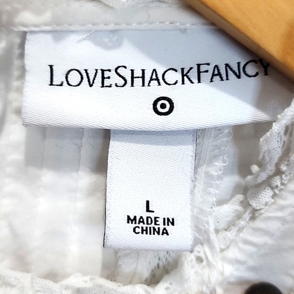 LoveShackFancy White Long Sleeve Dress - Picture 12 of 15